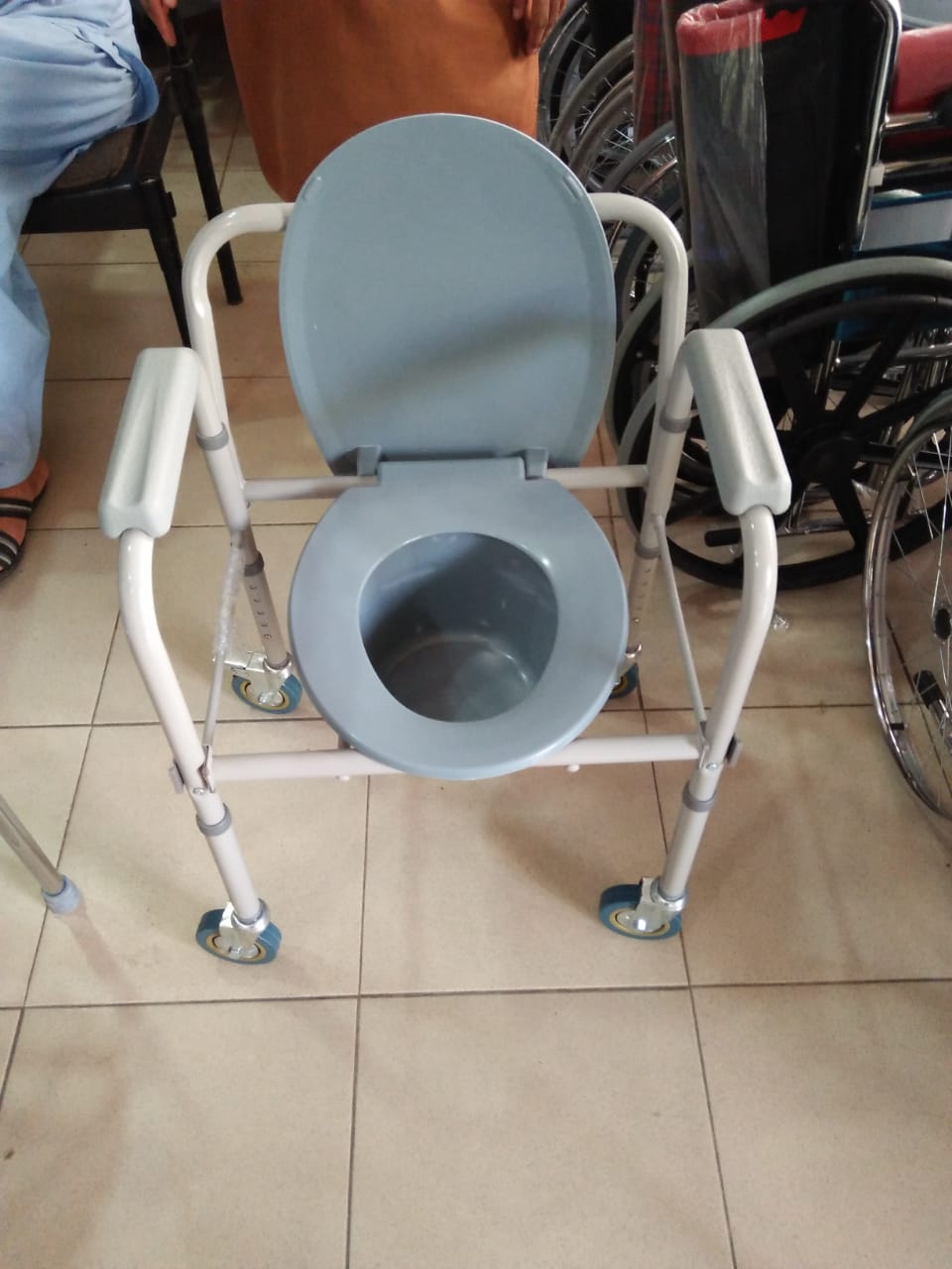 Adjustable Commode Chair Vital Equip Solution